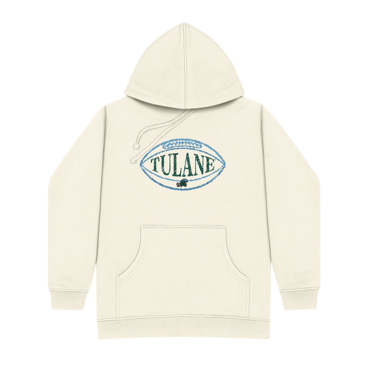 Tulane Heritage Embroidered Hoodie