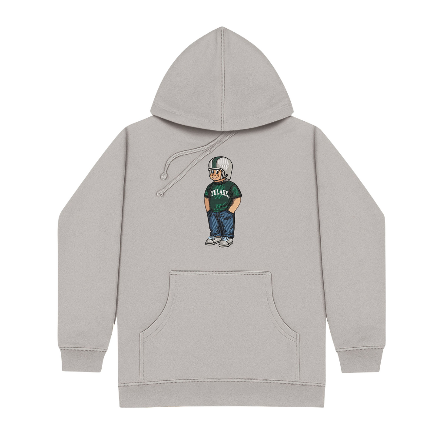 Tulane T-shirt  Embroidered Hoodie