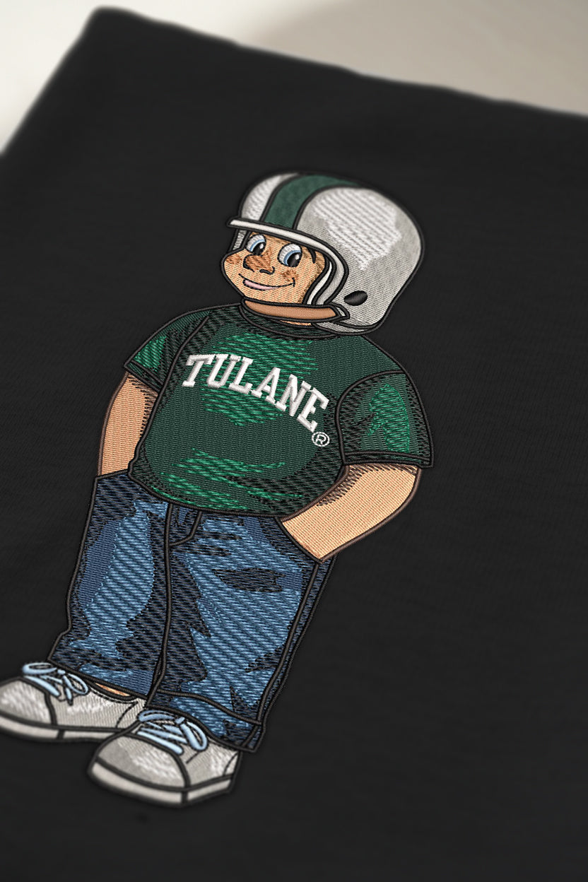 Tulane T-shirt Embroidered Tee
