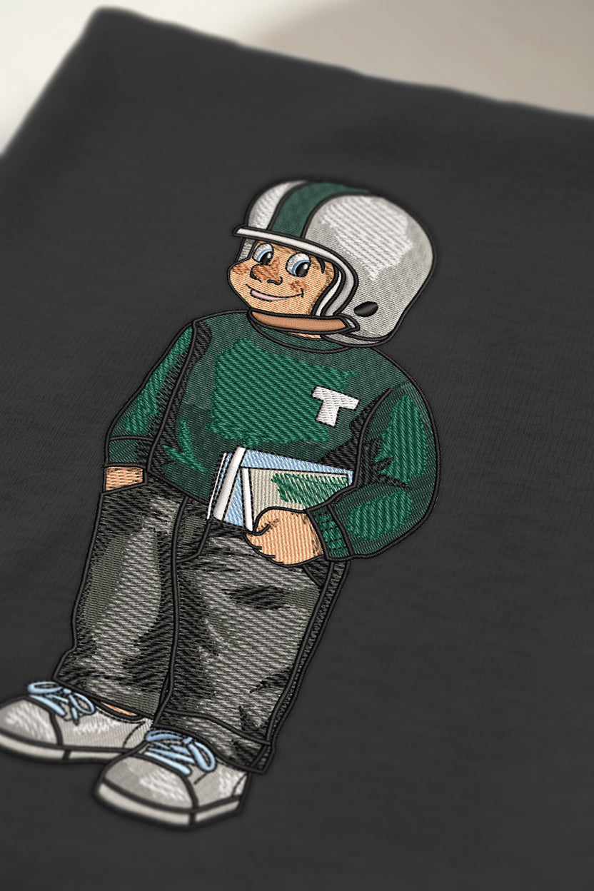 Tulane Sweater Embroidered Crewneck