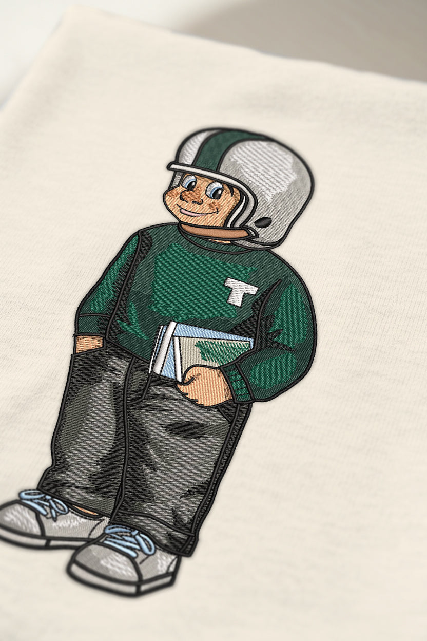 Tulane Sweater Embroidered Hoodie