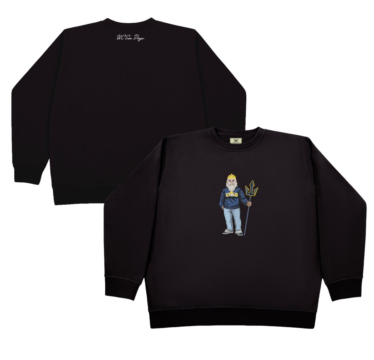 UC San Diego Sweater Embroidered Crewneck