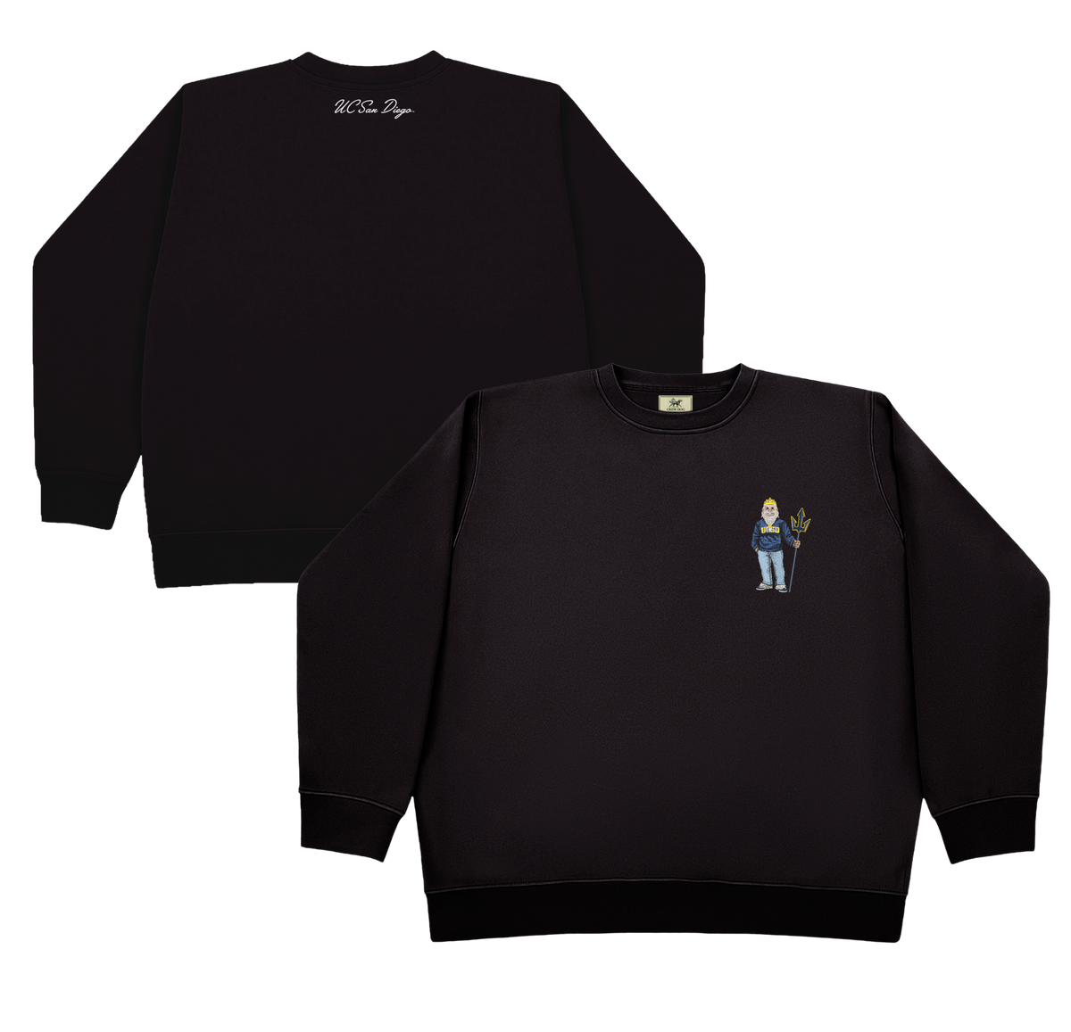 UC San Diego Sweater Embroidered Crewneck