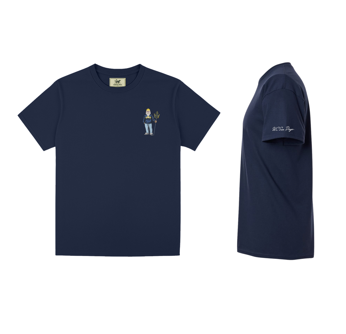 UC San Diego Sweater Embroidered Tee