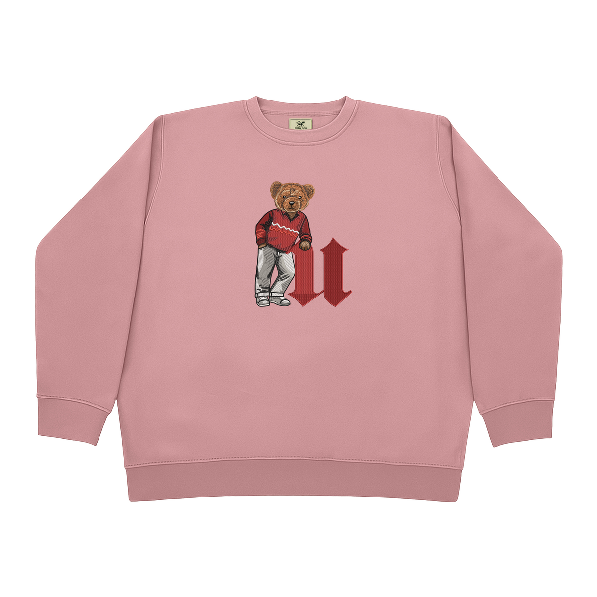 U Chicago Letter Pink Crewneck