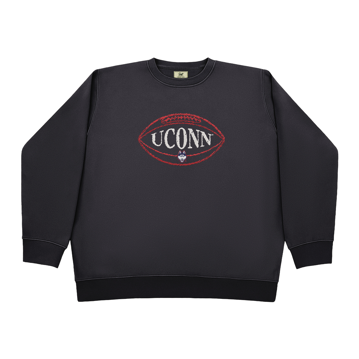 UConn Heritage Embroidered Crewneck