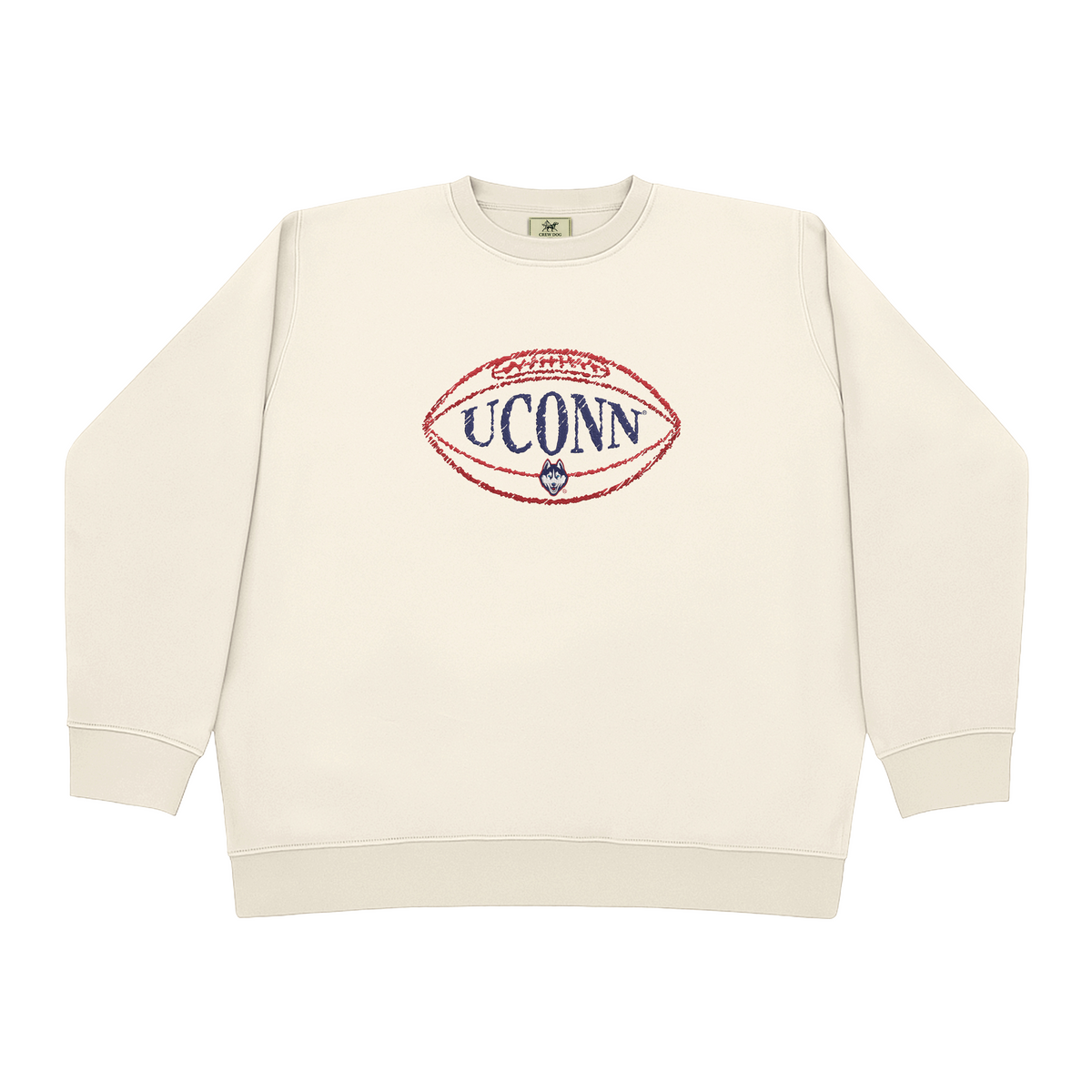 UConn Heritage Embroidered Crewneck