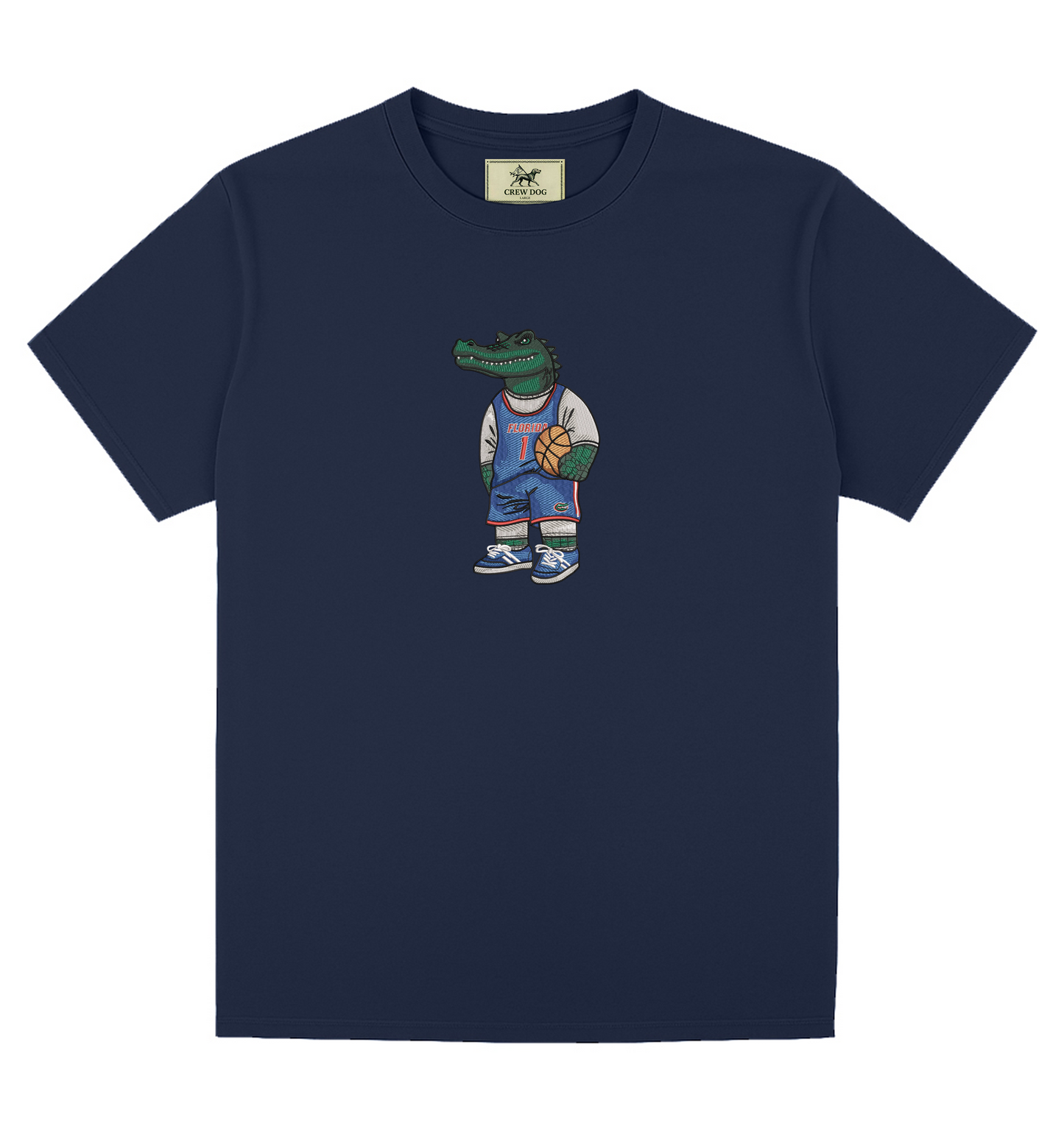 University of Florida Basketball Embroidered Tee