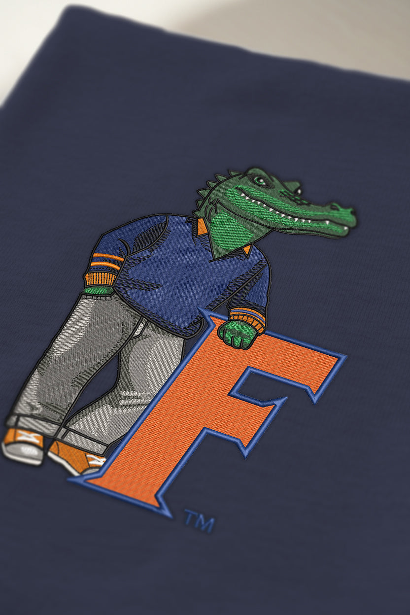 University of Florida Letter Embroidered Tee