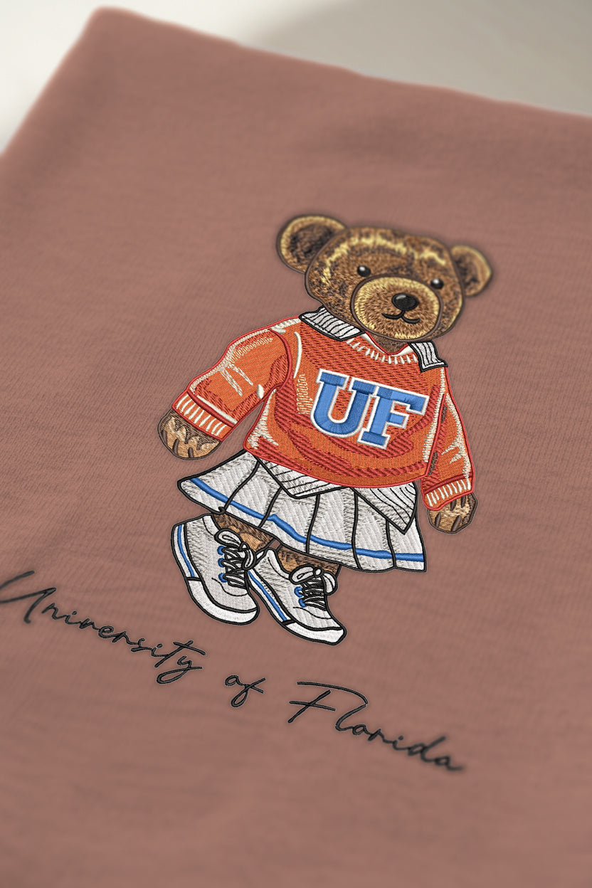 University of Florida Teddy Embroidered Crewneck