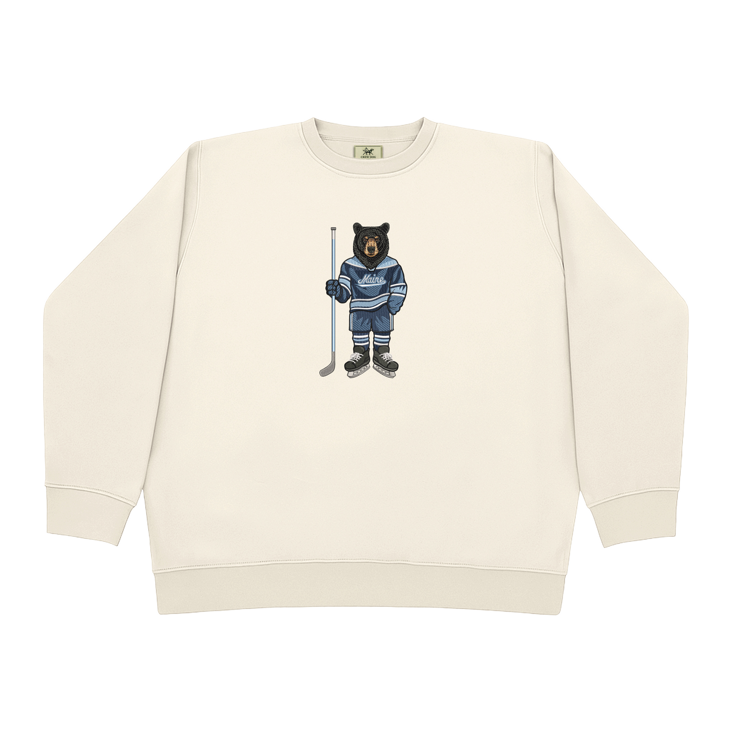 UMaine Ice Hockey Embroidered Crewneck