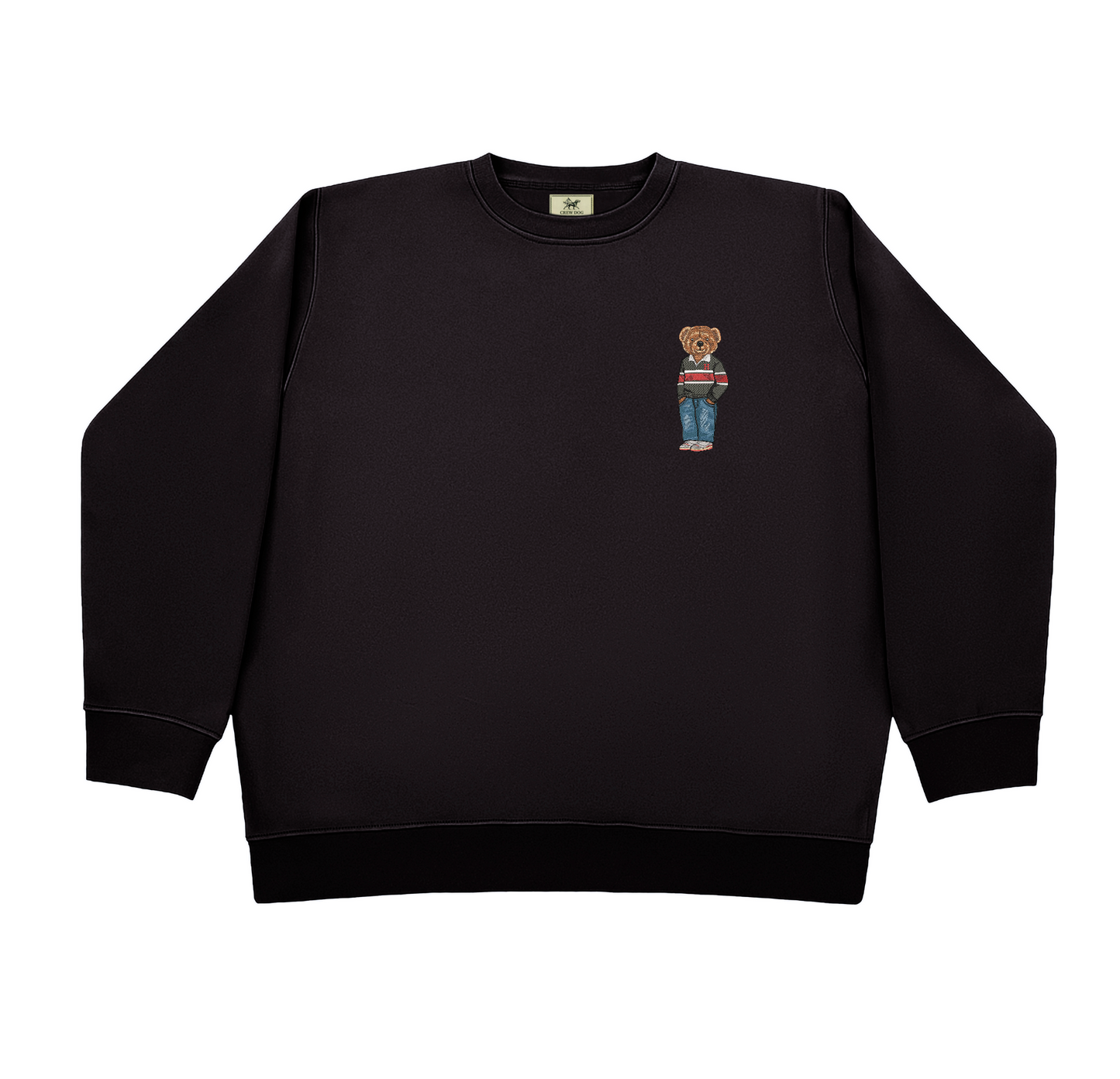 Harvard Rugby Sweater Embroidered Crewneck