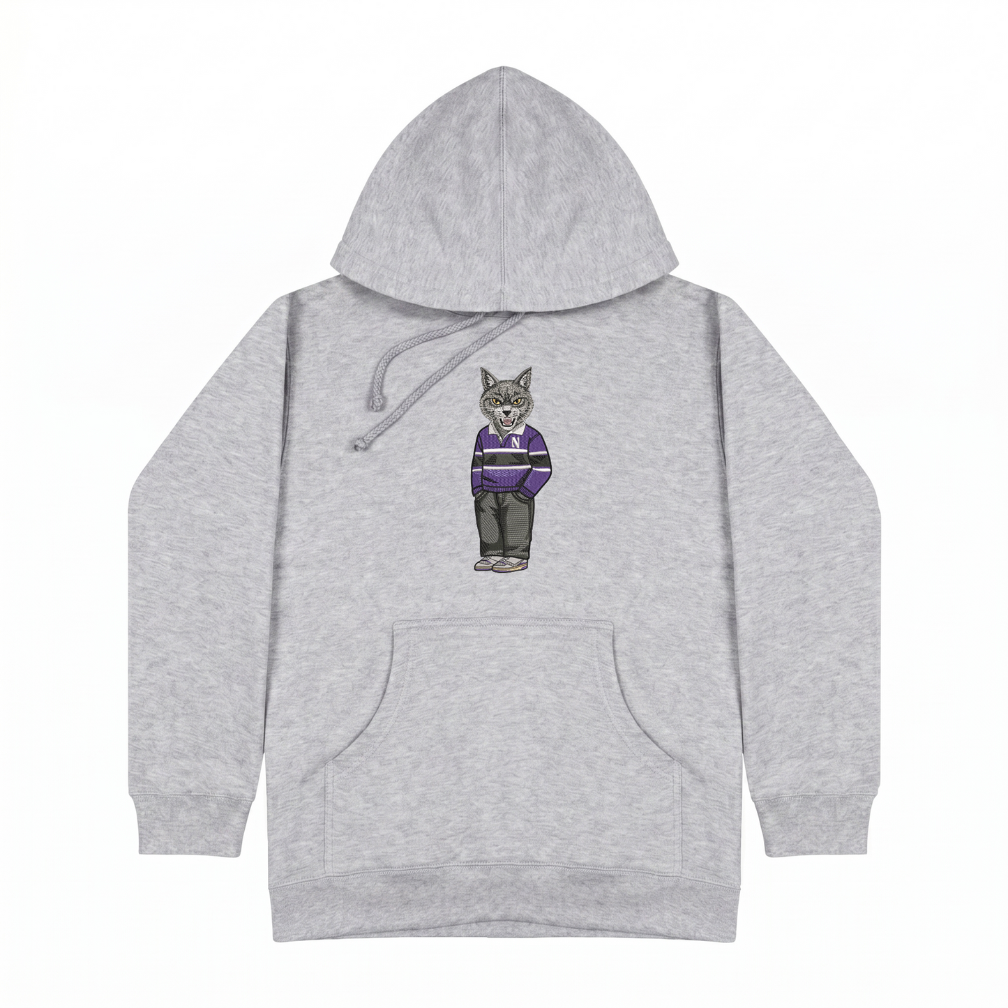 Northwestern Original Embroidered Hoodie