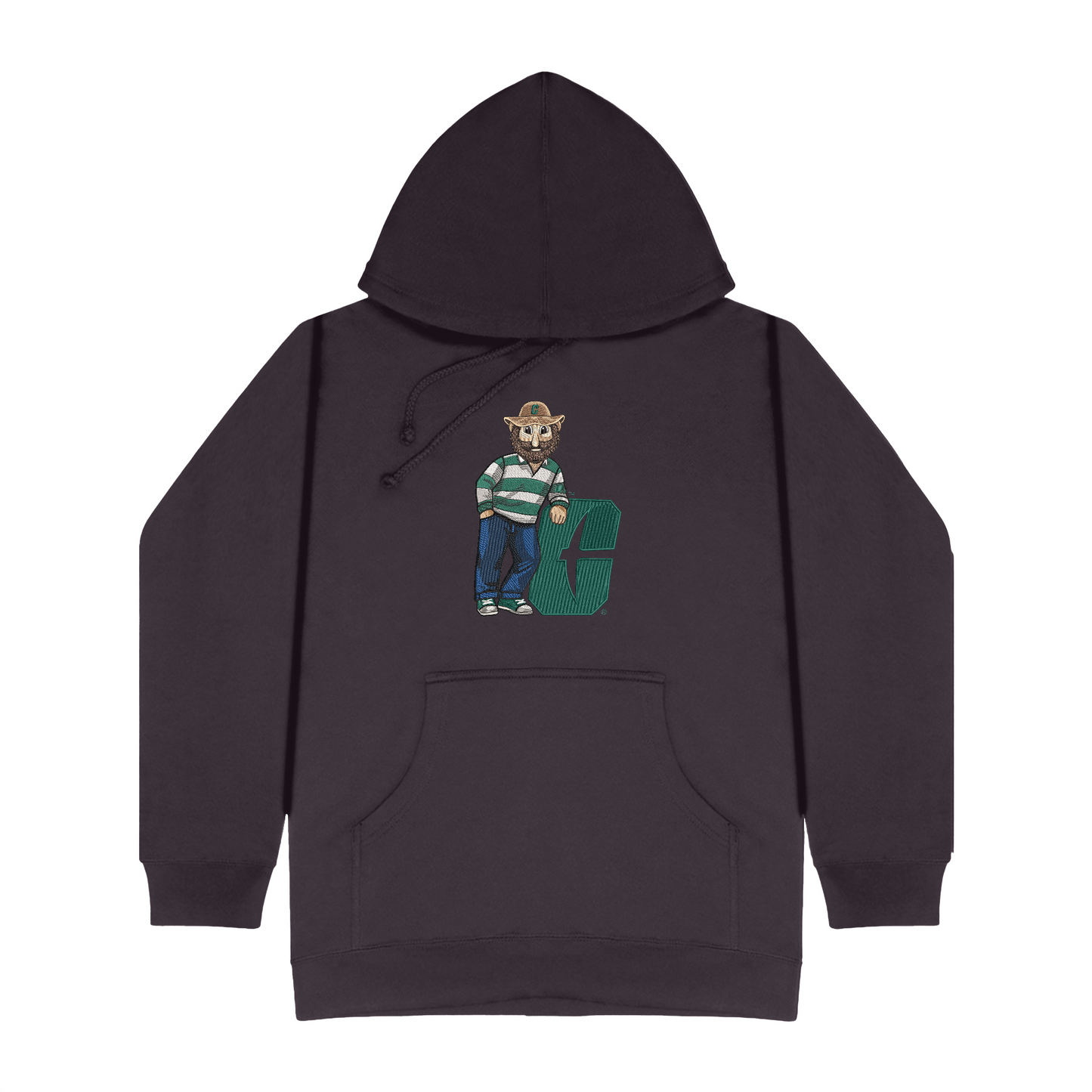 UNC Charlotte Letter Embroidered Hoodie