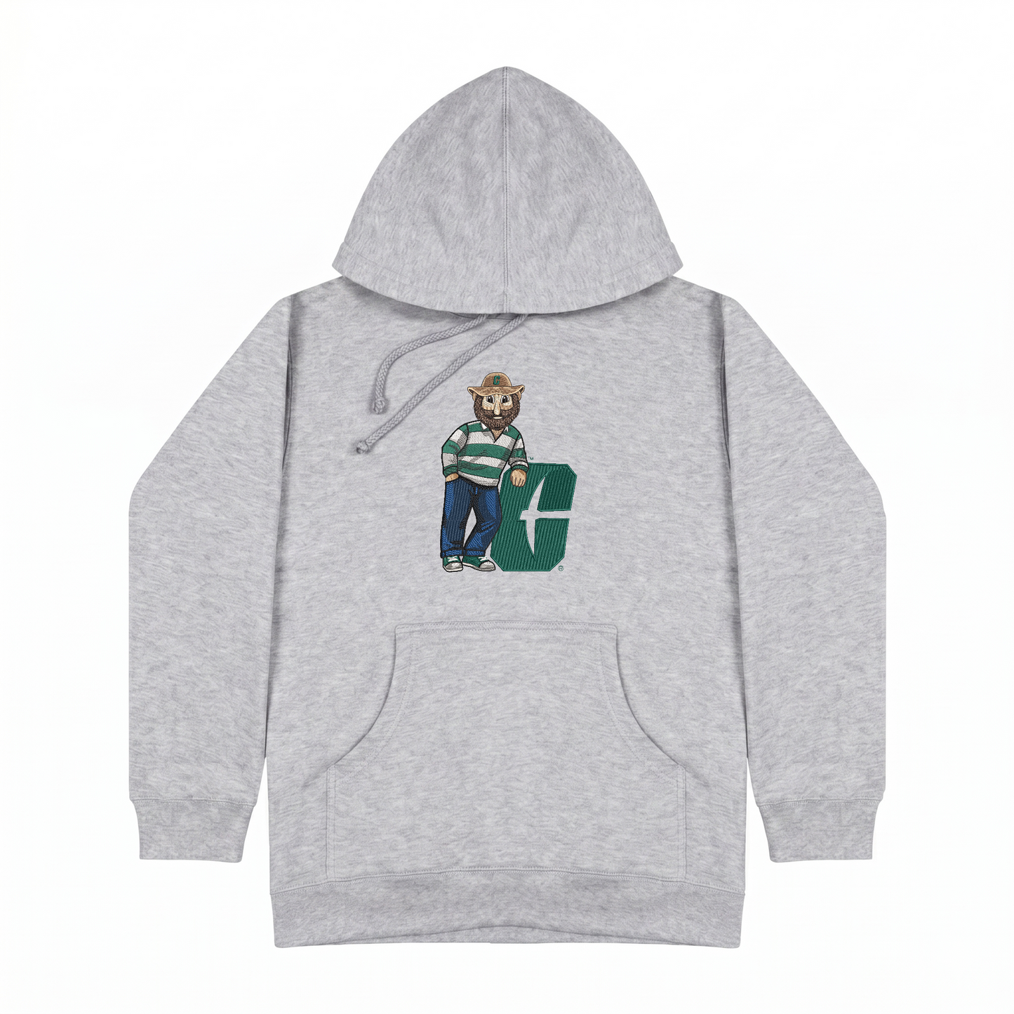 UNC Charlotte Letter Embroidered Hoodie