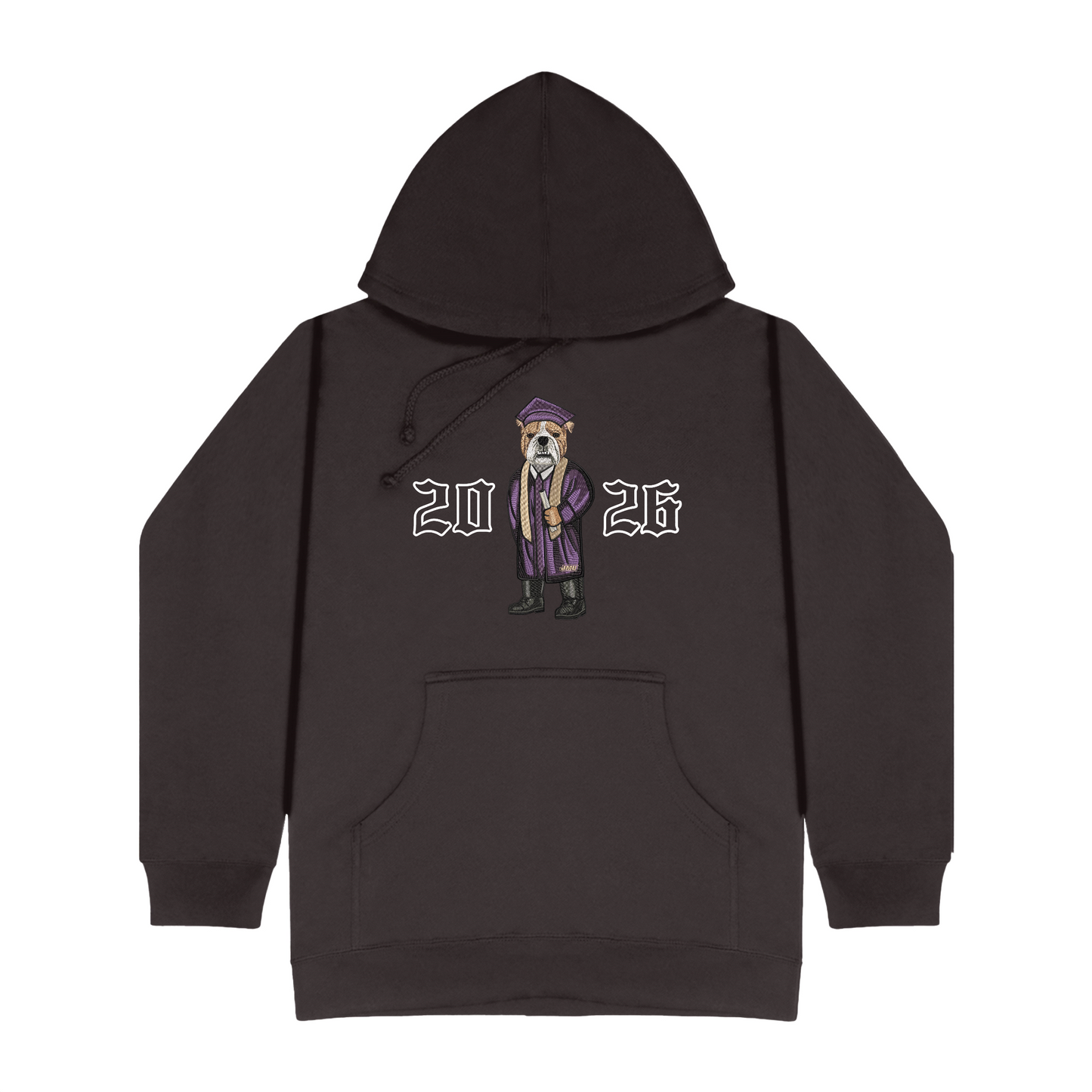JMU Graduation 2026 Embroidered Hoodie