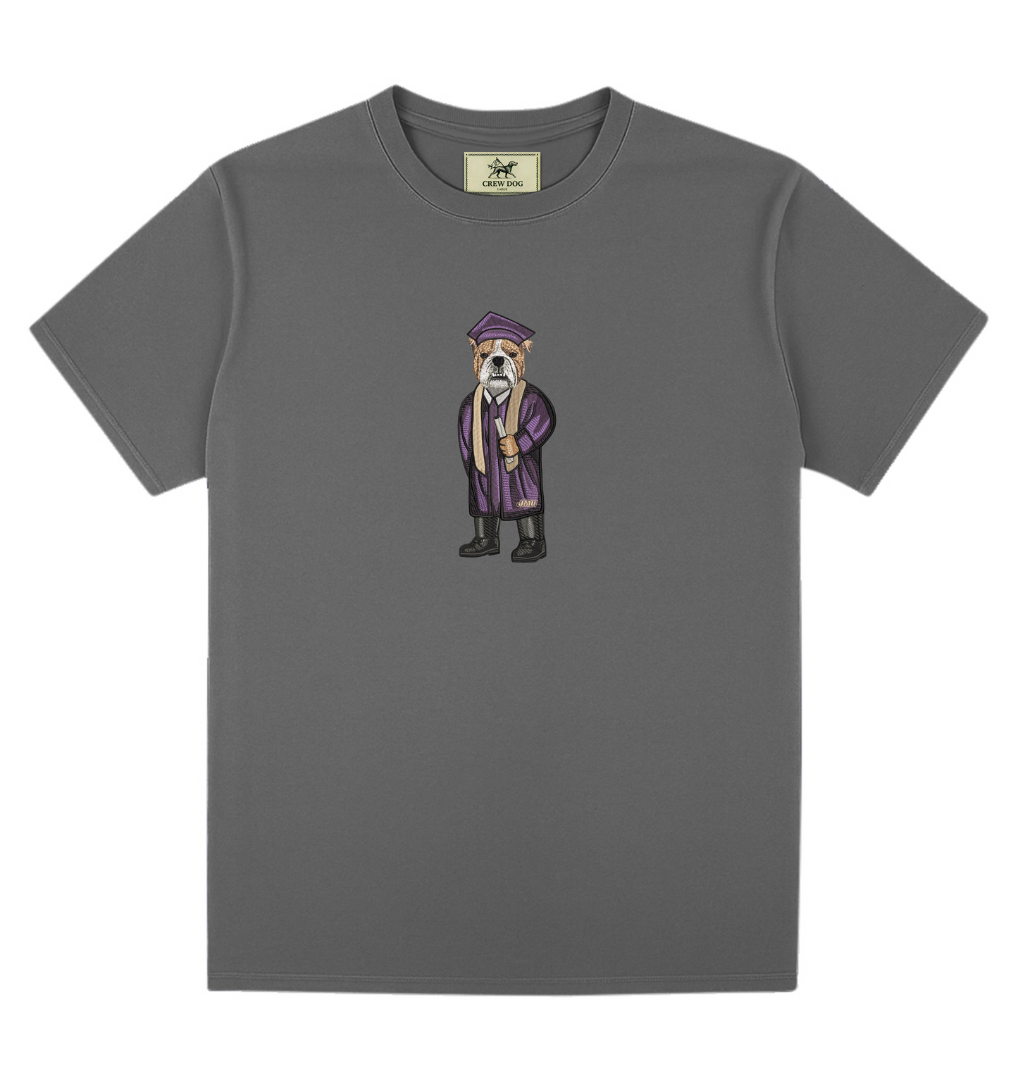 JMU Graduation Embroidered Tee