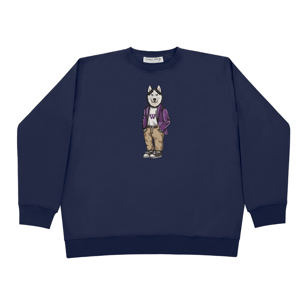
                      
                        University of Washington Coat Crewneck
                      
                    