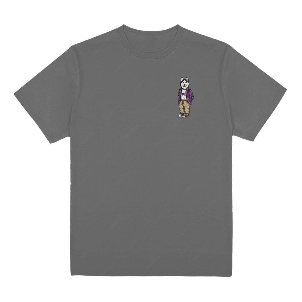
                      
                        University of Washington Coat Embroidered Tee
                      
                    