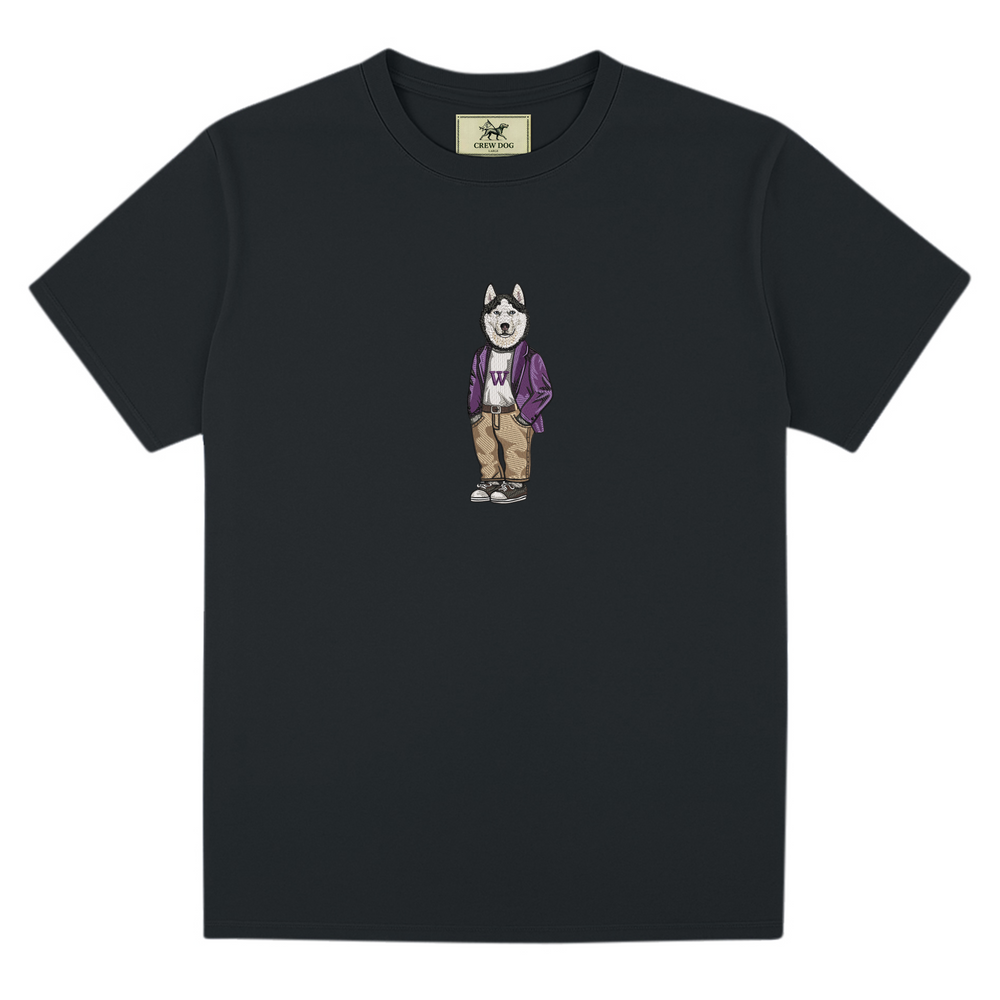 
                      
                        University of Washington Coat Embroidered Tee
                      
                    