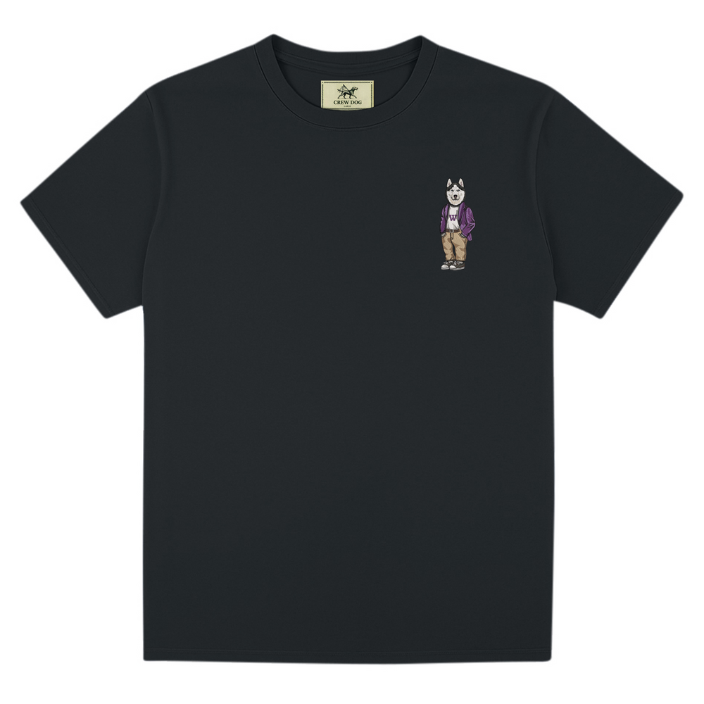 
                      
                        University of Washington Coat Embroidered Tee
                      
                    