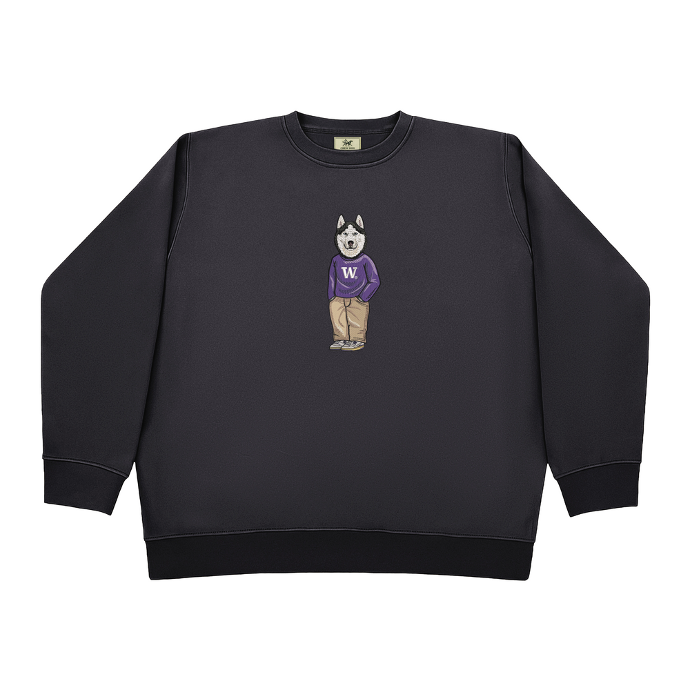
                      
                        University of Washington Sweater Embroidered Crewneck
                      
                    