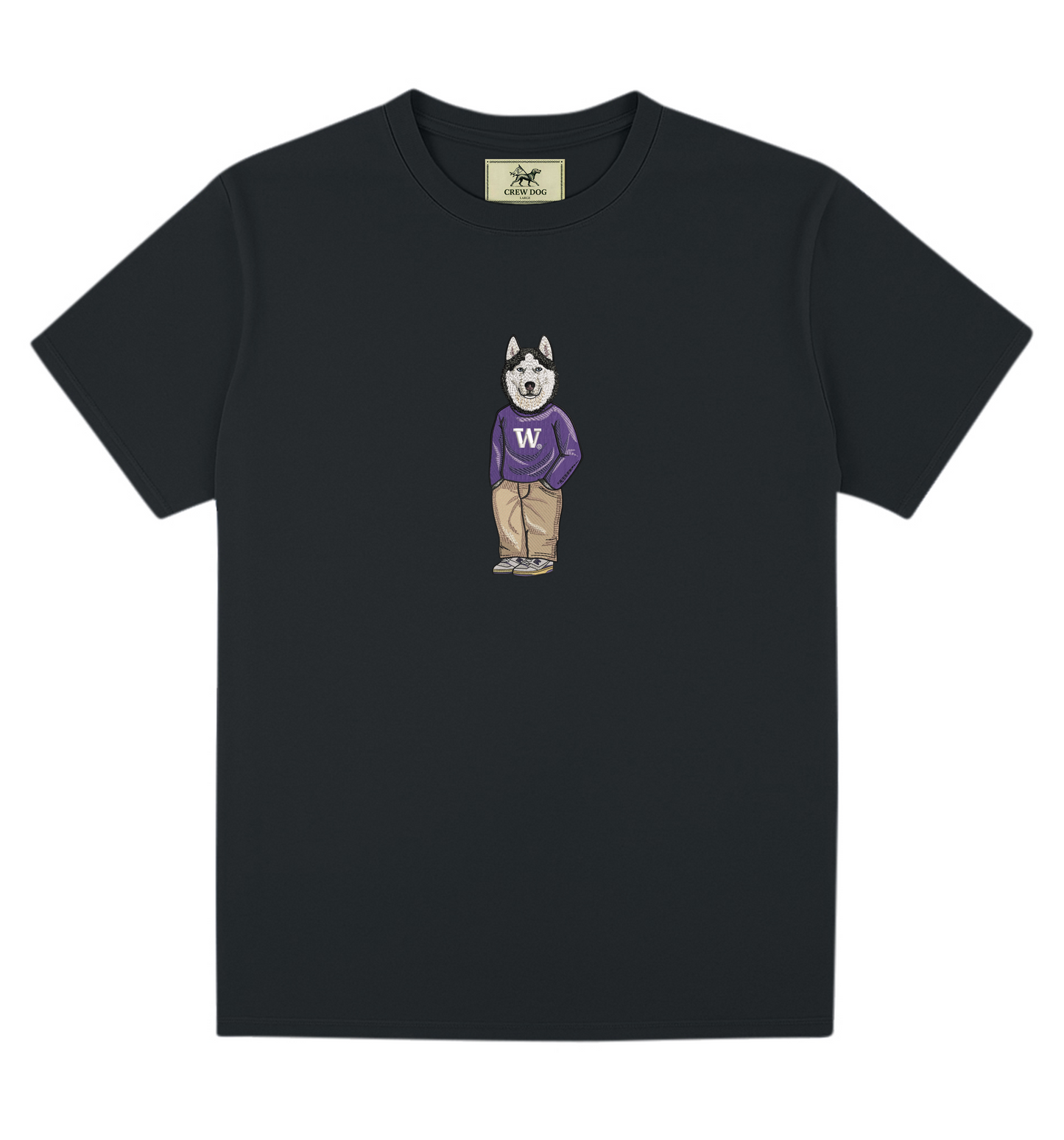 University of Washington Sweater Embroidered Tee