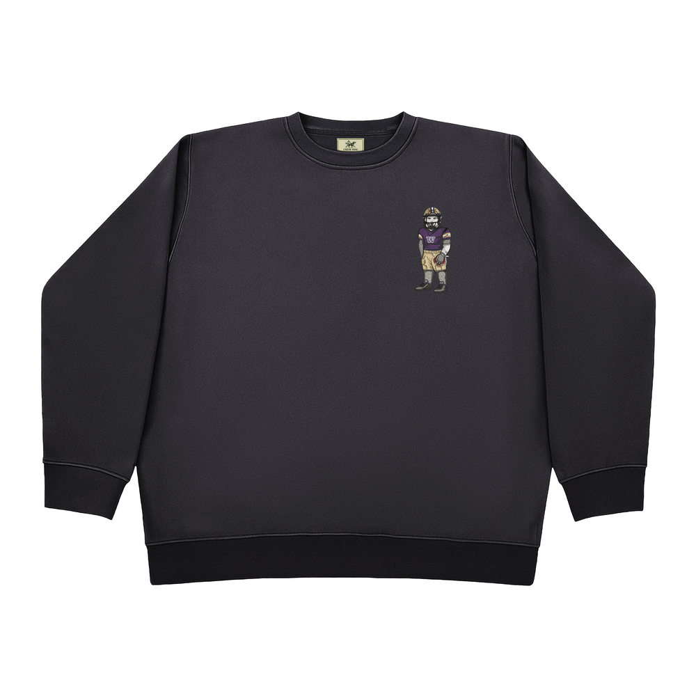 
                      
                        University of Washington Football Embroidered Crewneck
                      
                    