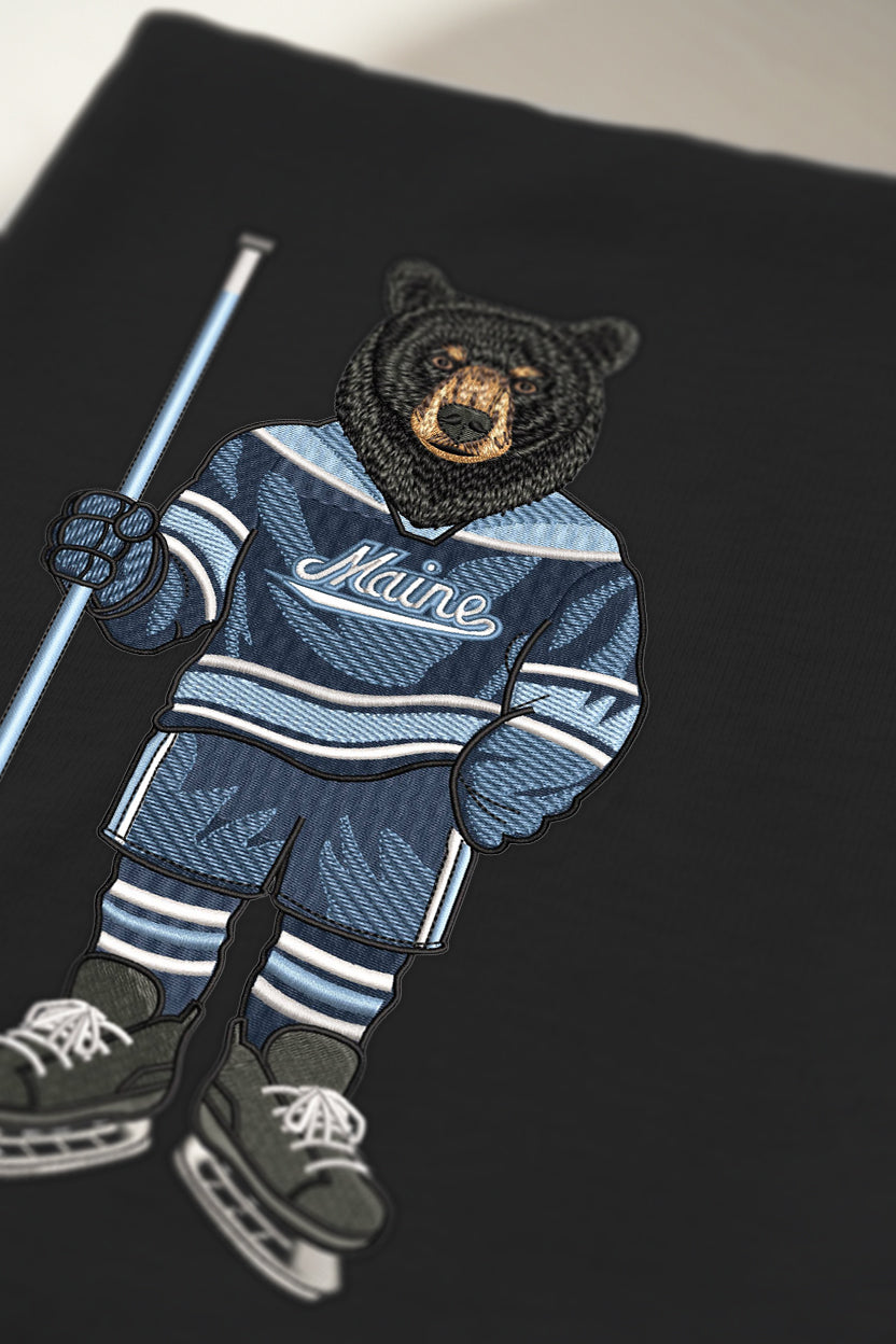 UMaine Ice Hockey Embroidered Hoodie