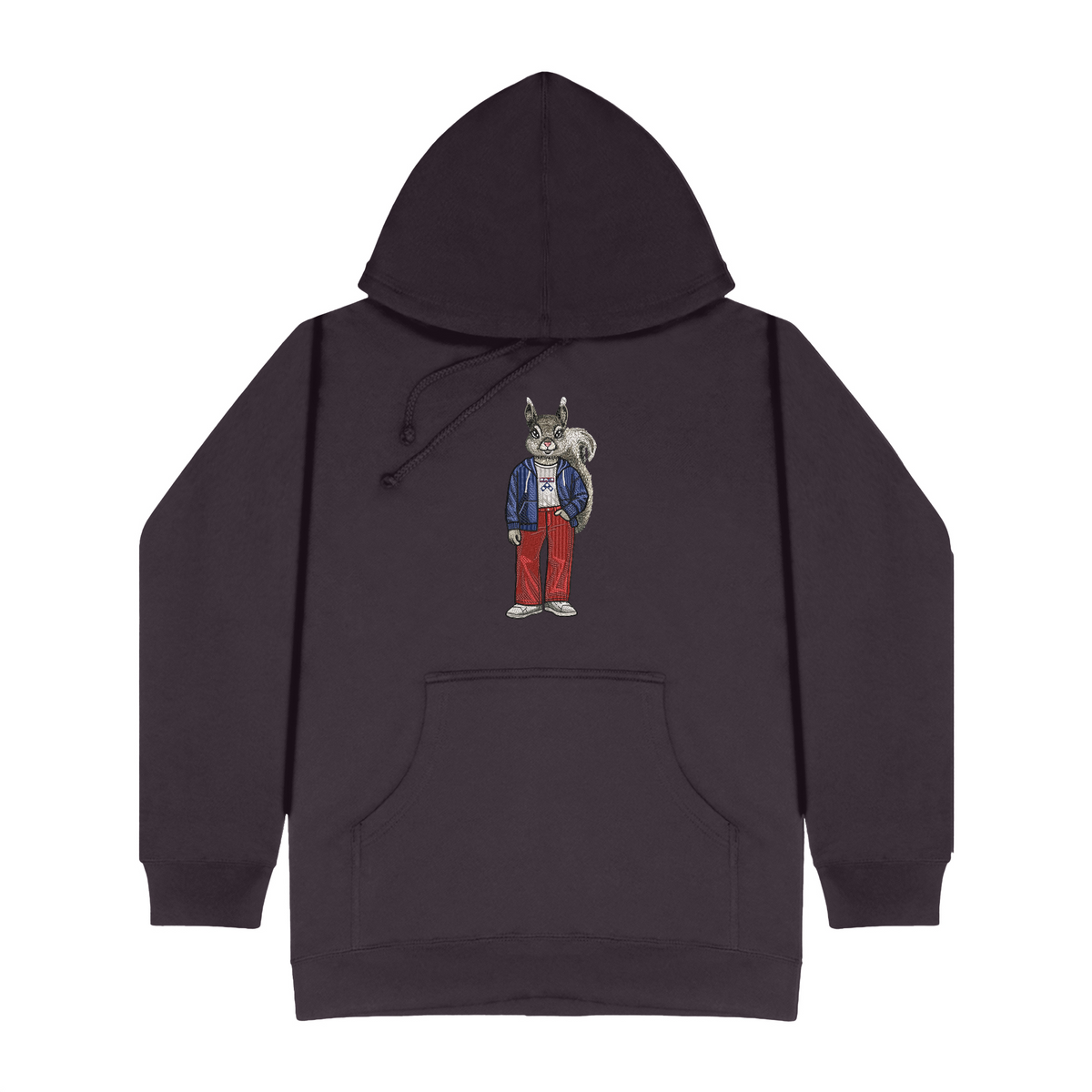 Penn Zip-Up Embroidered Hoodie