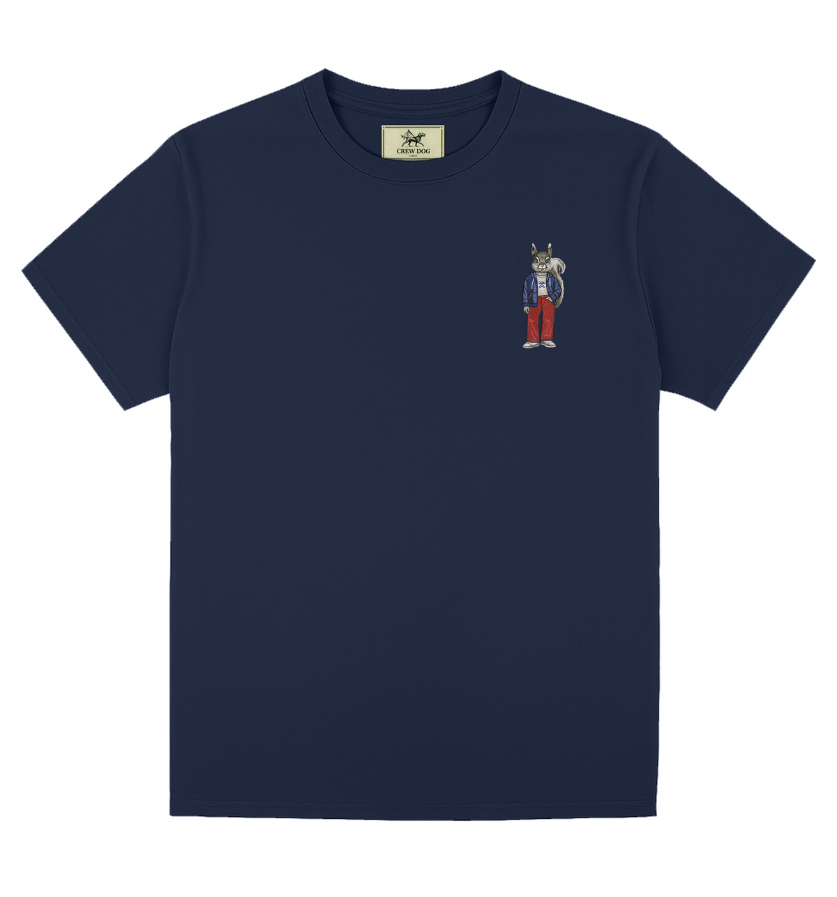 Penn Zip-Up Embroidered Tee