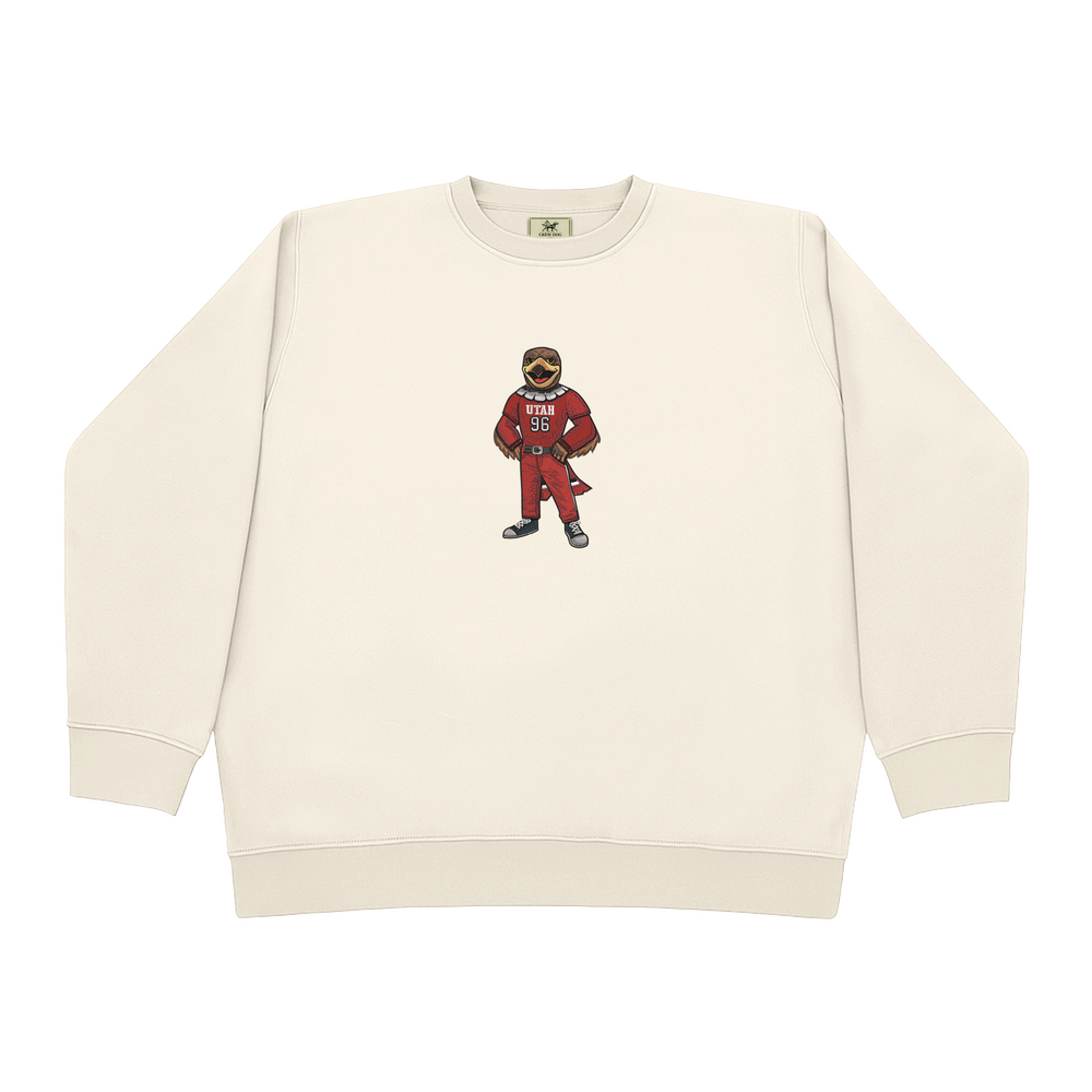 University of Utah Original Embroidered Crewneck