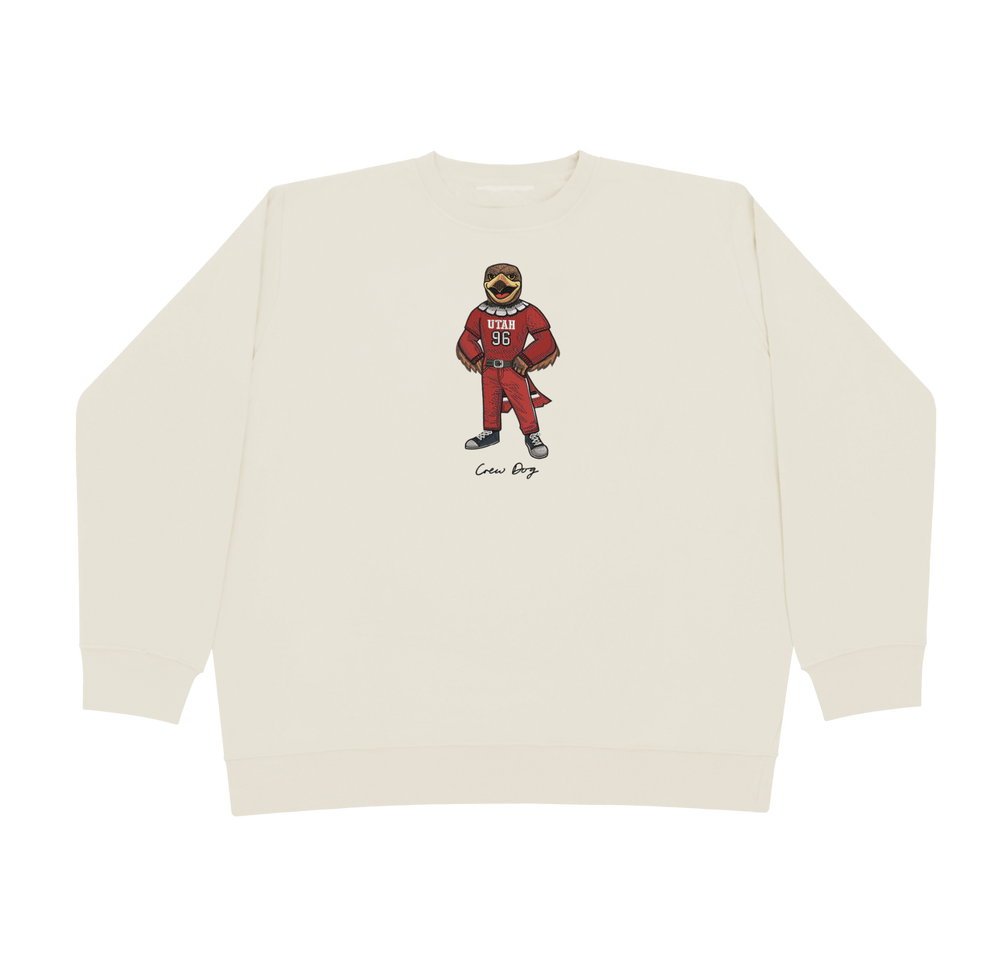 University of Utah Original Embroidered Crewneck