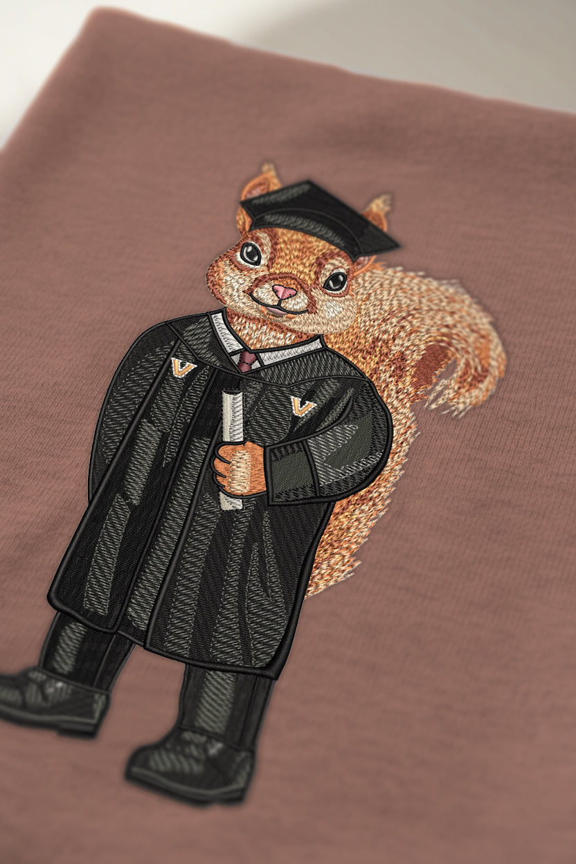 Vanderbilt Graduation Embroidered Crewneck