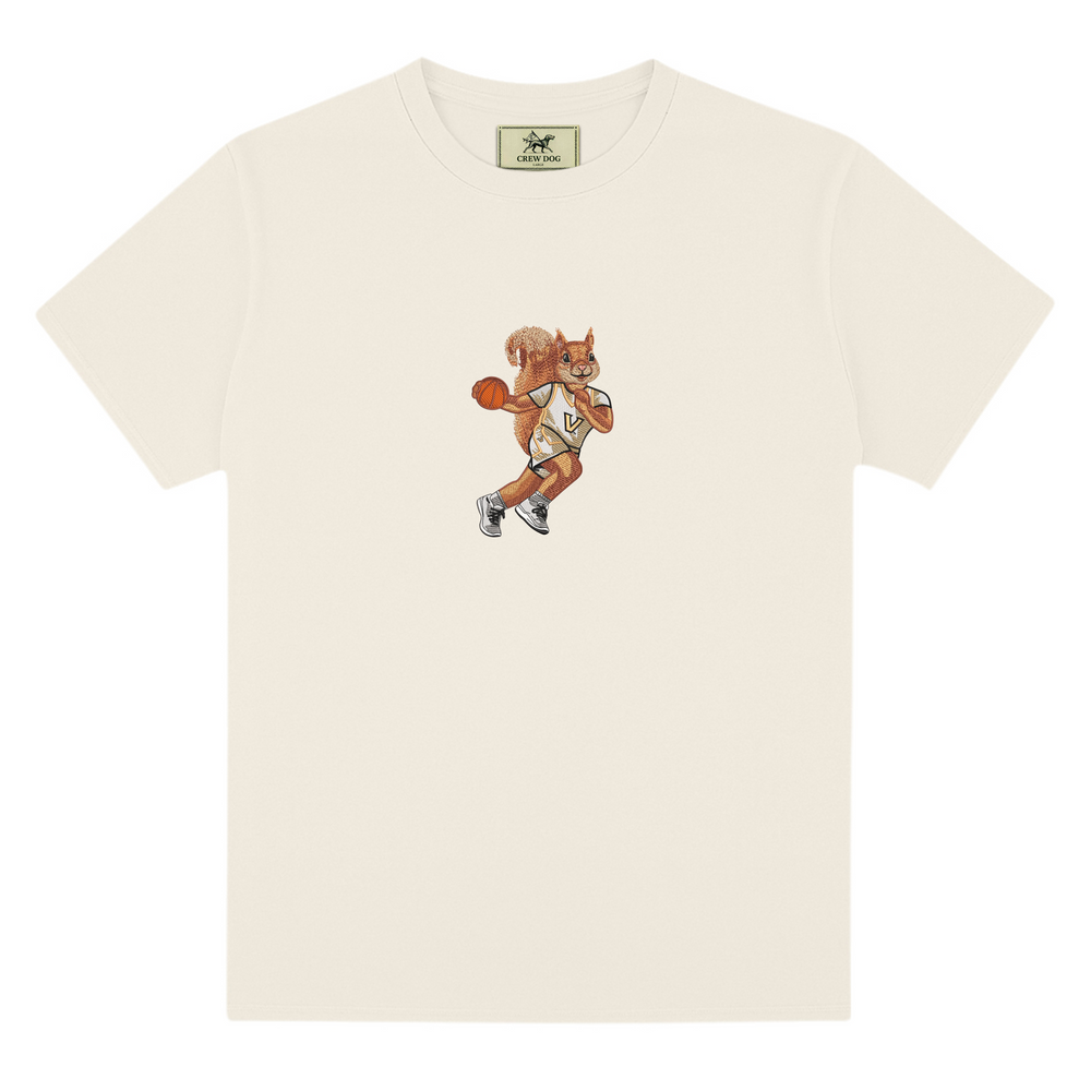 Vanderbilt Basketball Embroidered Tee