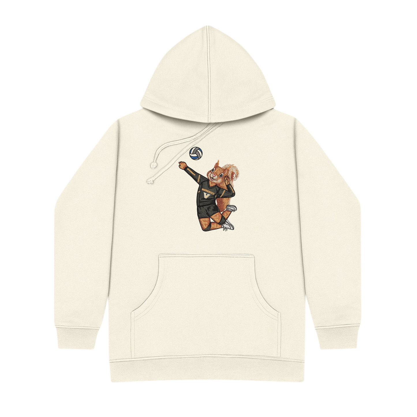 Vanderbilt Volleyball Embroidered Hoodie