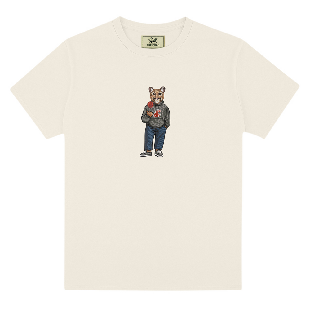 
                      
                        Washington State University Apple Embroidered Tee
                      
                    