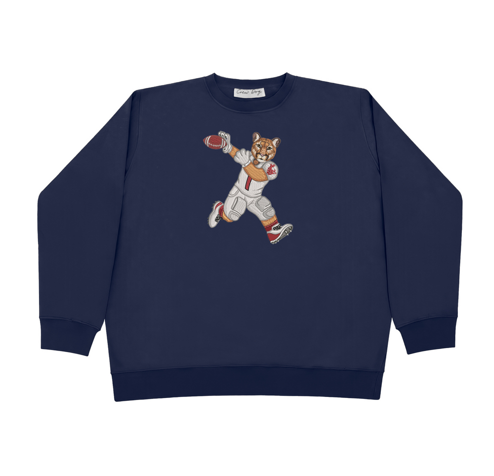 Washington State University Football Crewneck