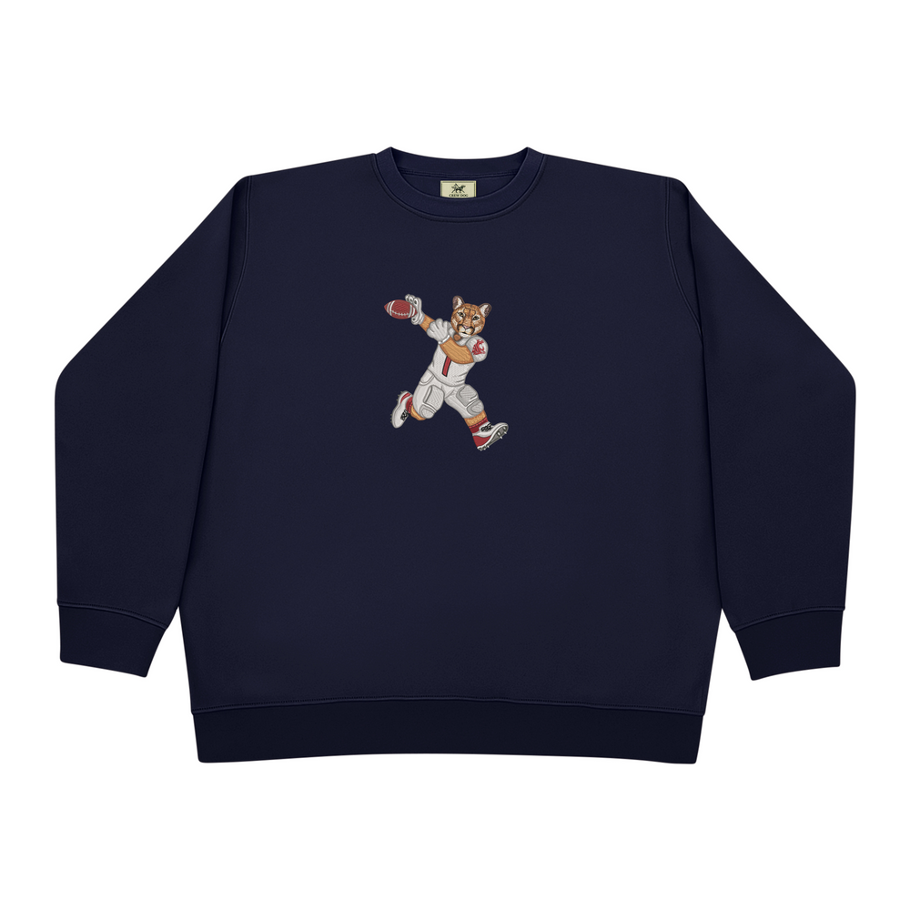 
                      
                        Washington State University Football Embroidered Crewneck
                      
                    
