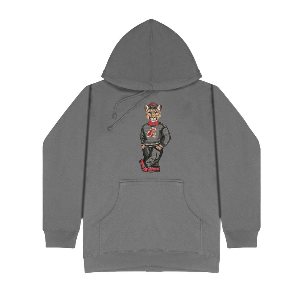 Washington State University Hat Embroidered Hoodie
