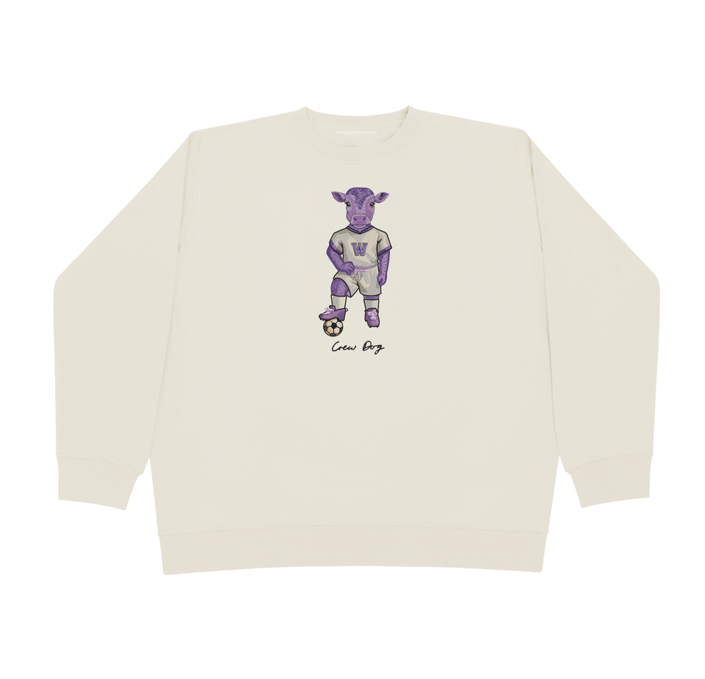 Williams Women's Soccer Embroidered Crewneck