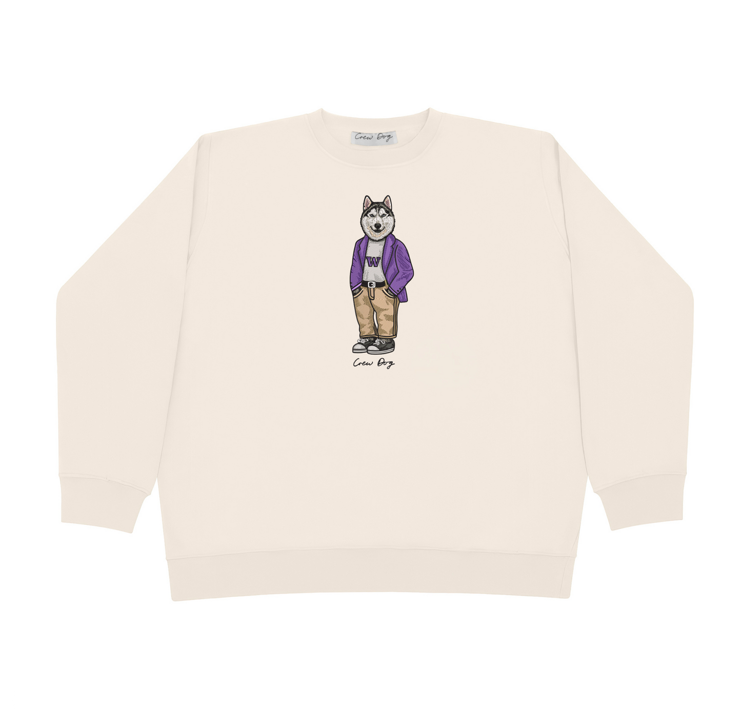 University of Washington Coat Crewneck