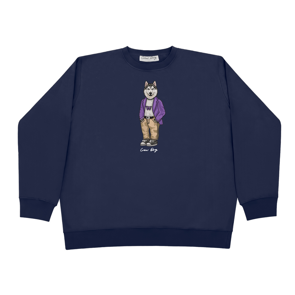 
                      
                        University of Washington Coat Crewneck
                      
                    