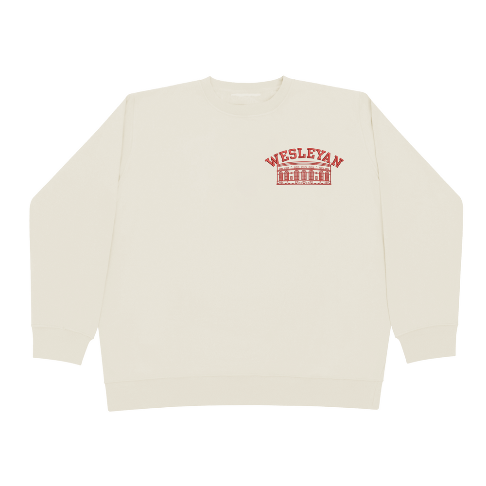 
                      
                        Wesleyan Crewneck
                      
                    