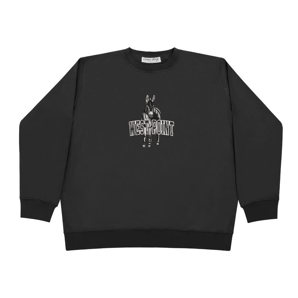 
                      
                        Army Classic Embroidered Crewneck
                      
                    