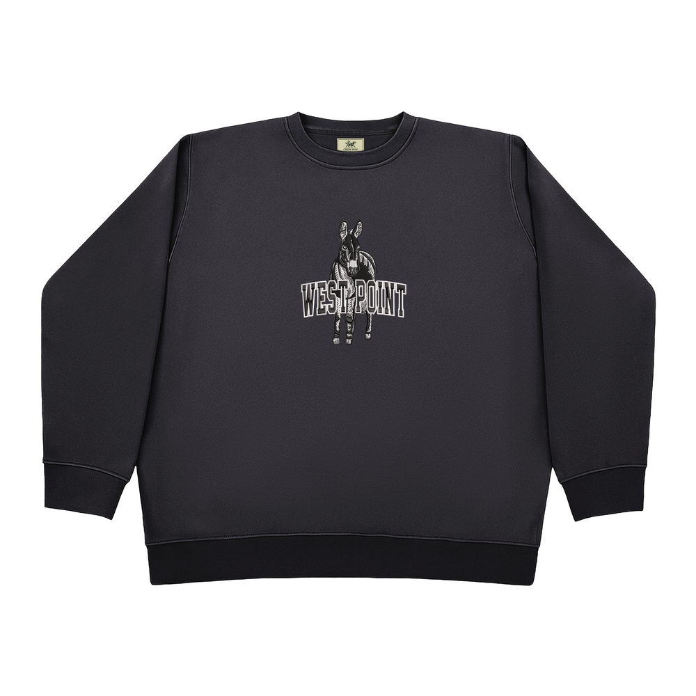
                      
                        Army Classic Embroidered Crewneck
                      
                    