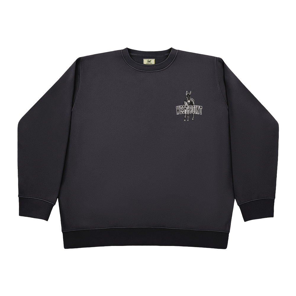 
                      
                        Army Classic Embroidered Crewneck
                      
                    