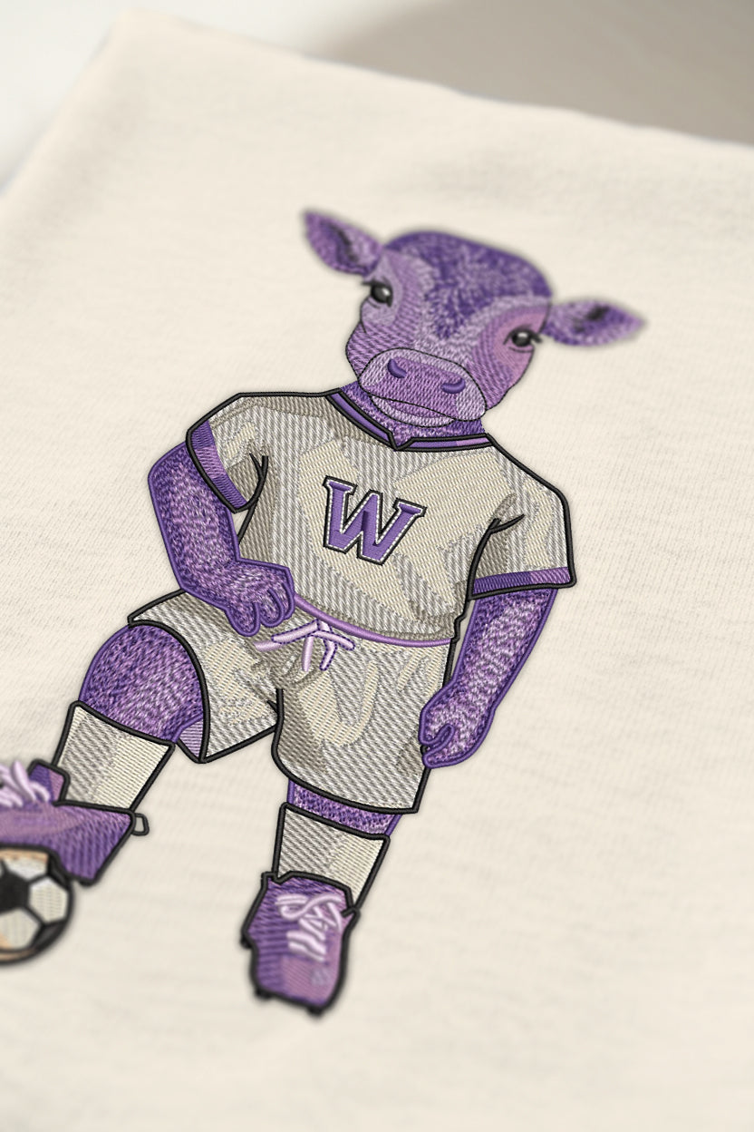 Williams Women's Soccer Embroidered Crewneck
