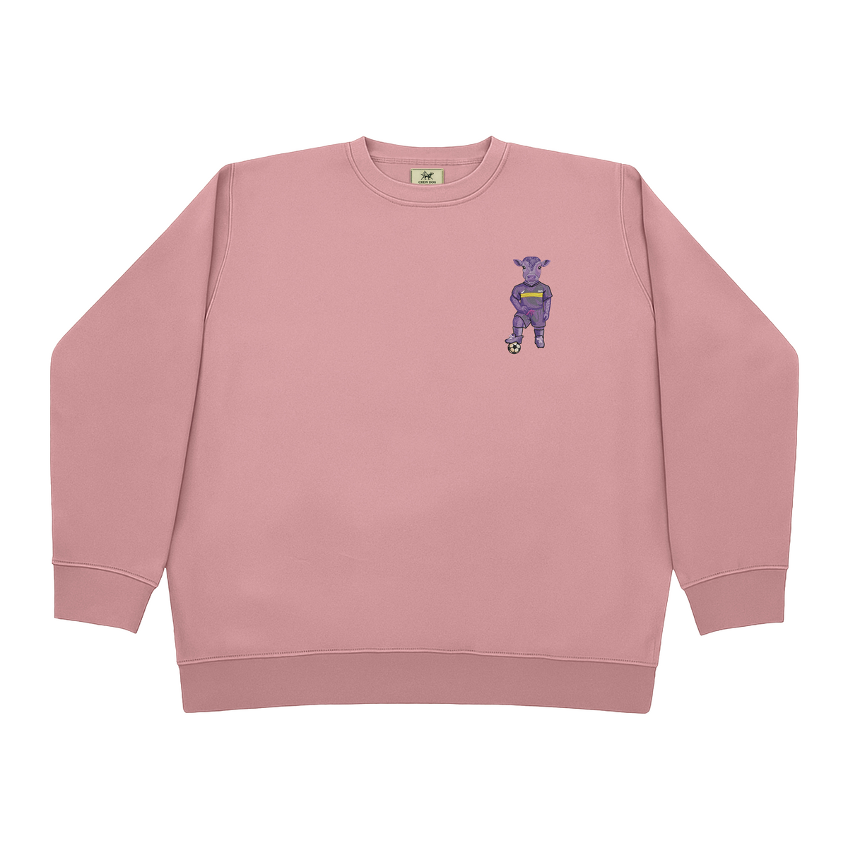 Williams Men's Soccer Pink Crewneck