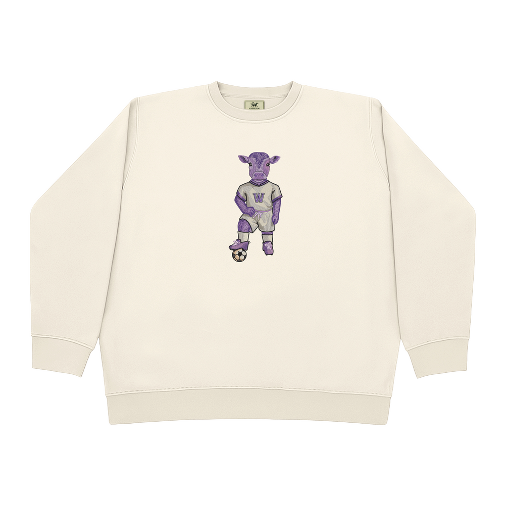 Williams Women's Soccer Embroidered Crewneck